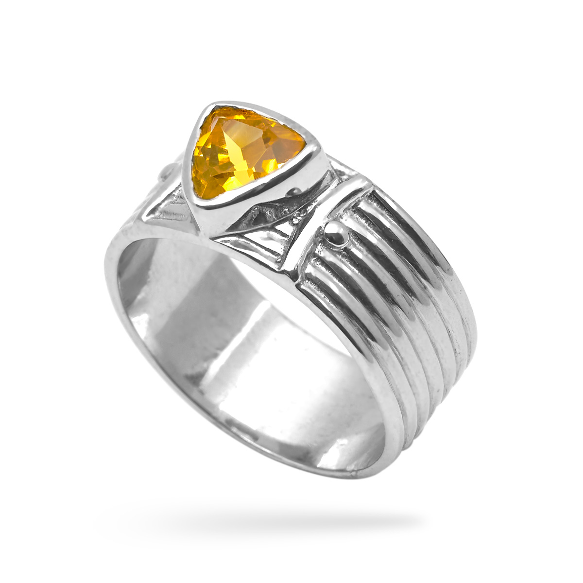 Bague citrine argent Vina